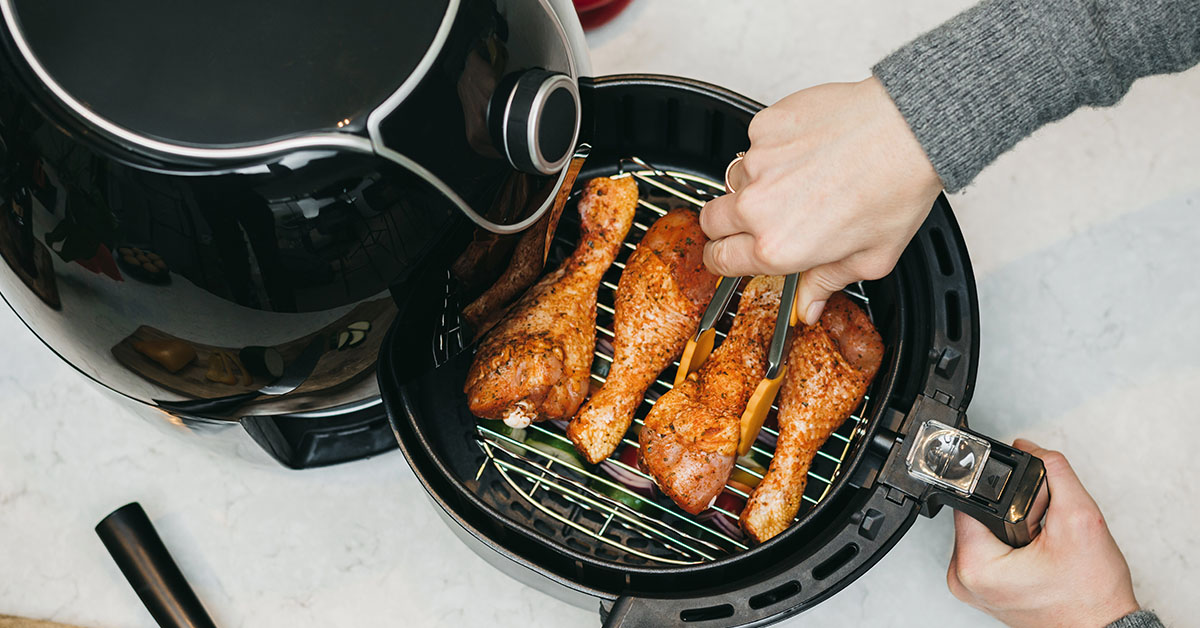 Heating characteristics of domestic air fryers technical challenges