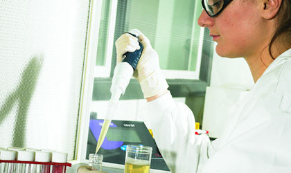 Disinfectant testing