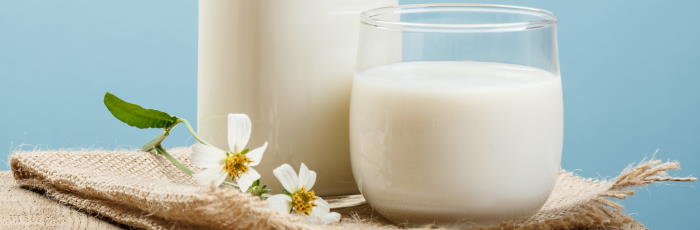 Glass of milk