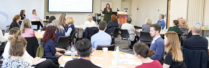 Audience with speaker at a Member Interest Group meeting