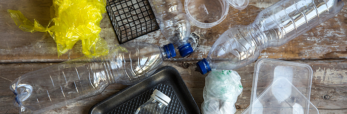Single-use plastic waste