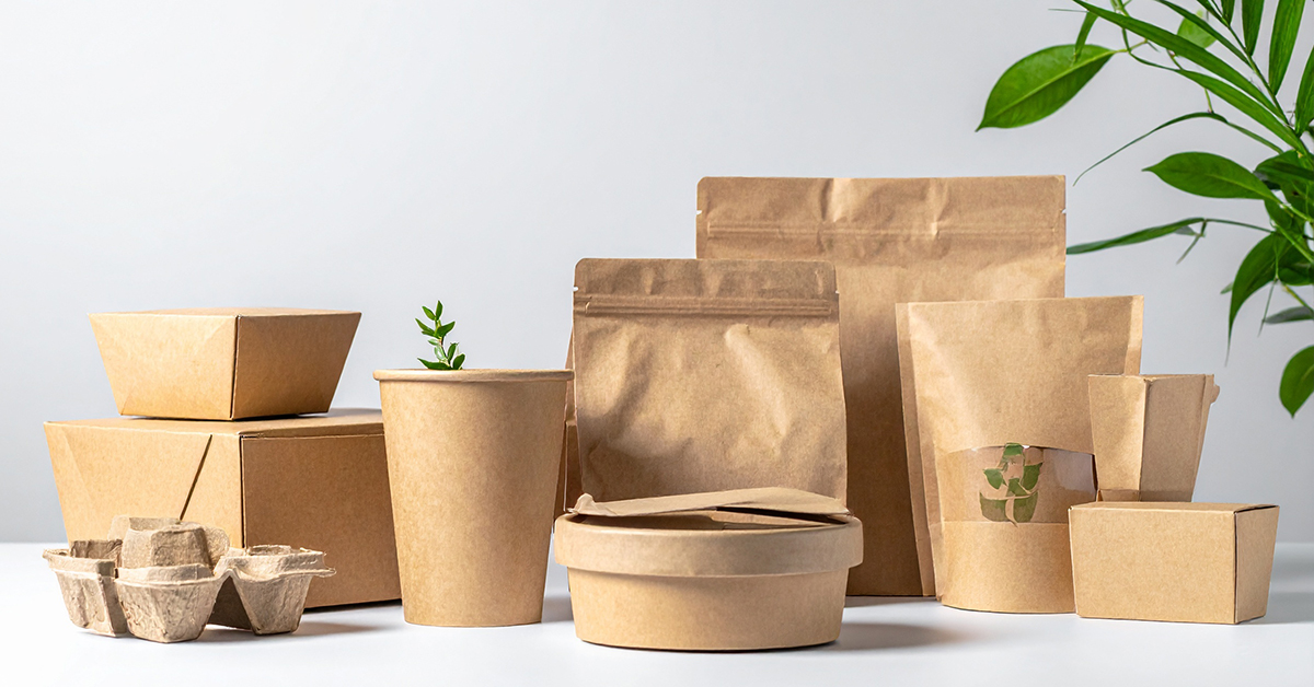 Sustainable cardboard food packaging