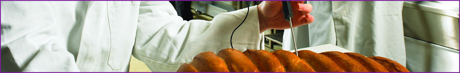 Baking at elevated ambient temperature