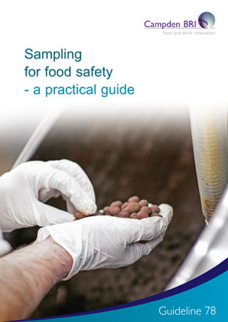 Cover for G78 Sampling for food safety - a practical guide
