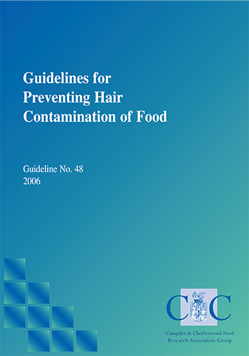 Cover for G48 Guidelines for preventing hair contamination of food - advice on head coverings