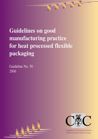 Cover for G50 Guidelines on good manufacturing practice for heat processed flexible packaging