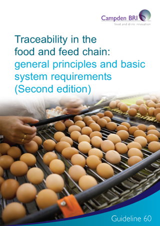 Cover for G60\2 Traceability in the food and feed chain 2nd Edition
