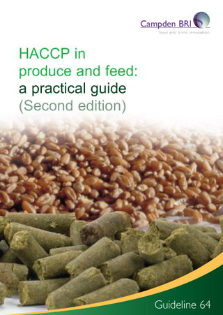 Cover for G64\2 HACCP in produce and feed: a practical guide  2nd Edition