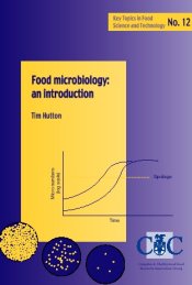 Cover for KT12 Food Microbiology - an introduction. Key Topic 12