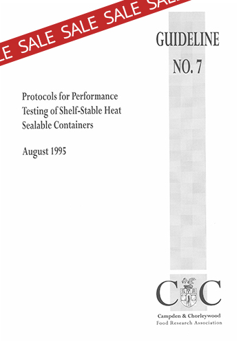 Cover for G7 Protocols for performance testing of shelf stable heat sealable containers