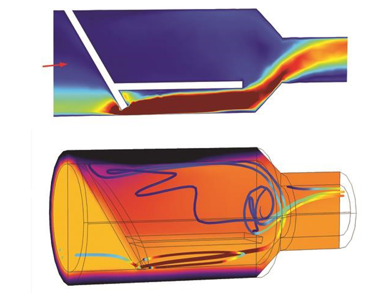 Air velocity modelling